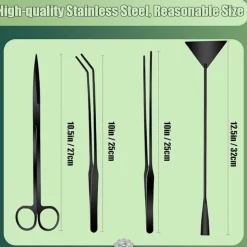 DTOPBUYAGE - Kit d'outils 4 en 1 pour aquarium