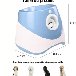 DTOPBUYAGE - Lanceur de balle automatique pour chien interactif