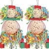DTOPBUYAGE - Lot 2 jouets oiseaux boule naturelle