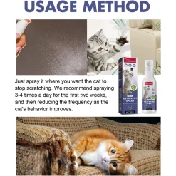 DTOPBUYAGE - Spray anti-griffure pour animaux de compagnie, 50 ml, en boîte - dtopbuyage