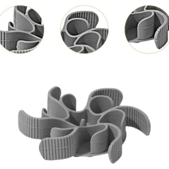 DTOPBUYAGE - Tapis de léchage pour animaux avec mangeoire en spirale