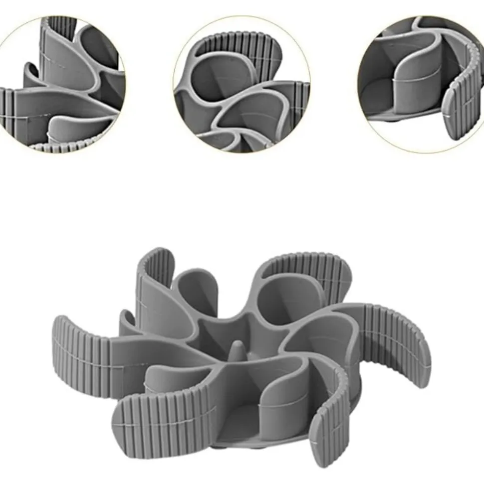 DTOPBUYAGE - Tapis de léchage pour animaux avec mangeoire en spirale