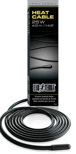 EXO TERRA - Câble chauffant reptiles et amphibiens 25 w
