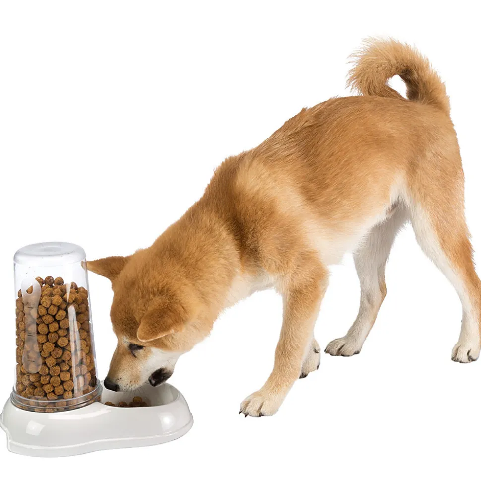 Ferplast distributeur d'eau ou nourriture pour chats et chiens azimut 1500 dispenser pour animaux 1,5 litres mangeoire pour