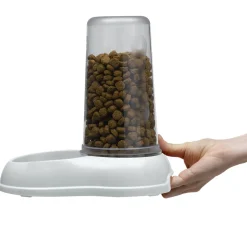 Ferplast distributeur d'eau ou nourriture pour chats et chiens azimut 1500 dispenser pour animaux 1,5 litres mangeoire pour