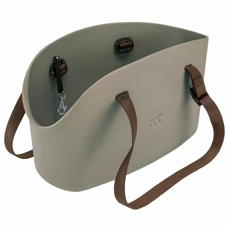 Ferplast sac de transport pour chiens de petite taille with me, eva, caoutchouc souple plastifié, lavable, poignées réglables,