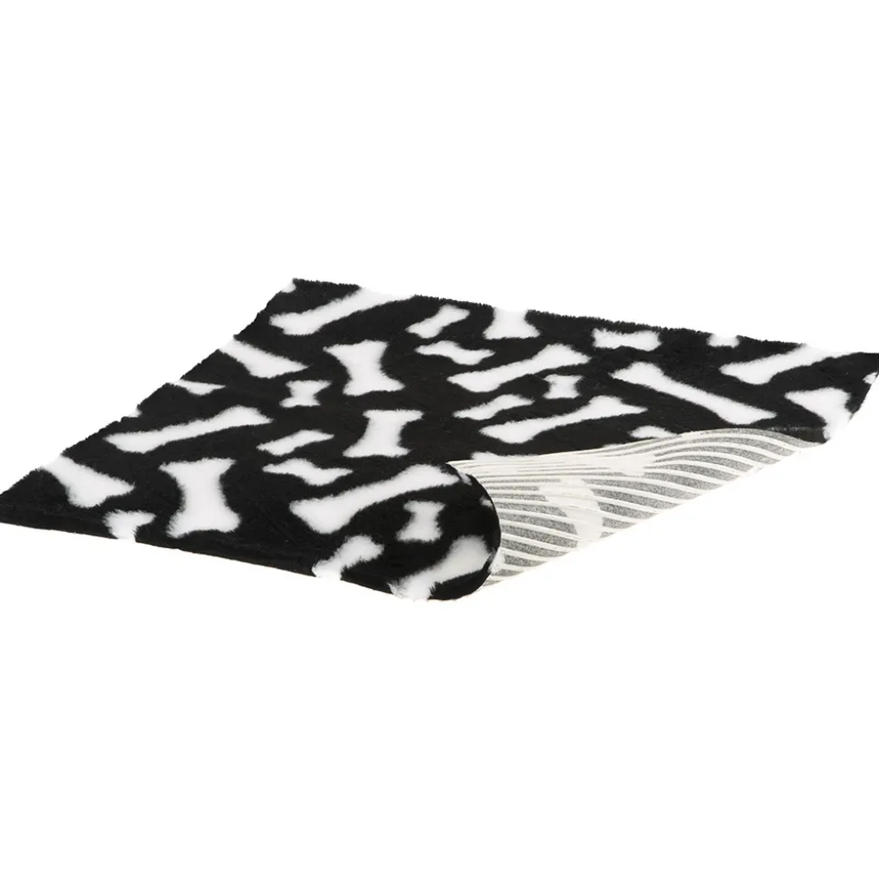 Ferplast, tapis pour chiens et chats plaza gummy medium, matelas pour animaux ou chiots, isolant, résistant, lavable, fourrure
