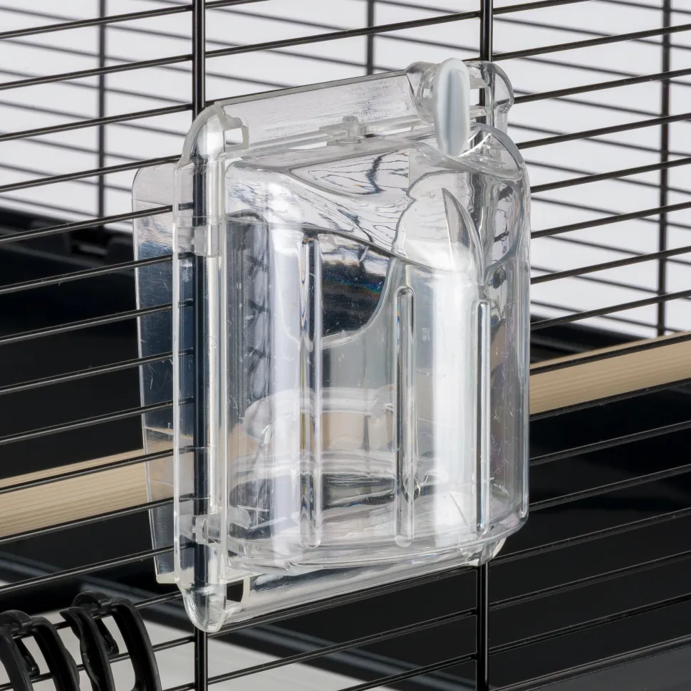 Ferplast volière cage à oiseaux piano 7 grande cage pour oiseaux, canaris, pinsons, perruches ondulées, inséparables, en métal,