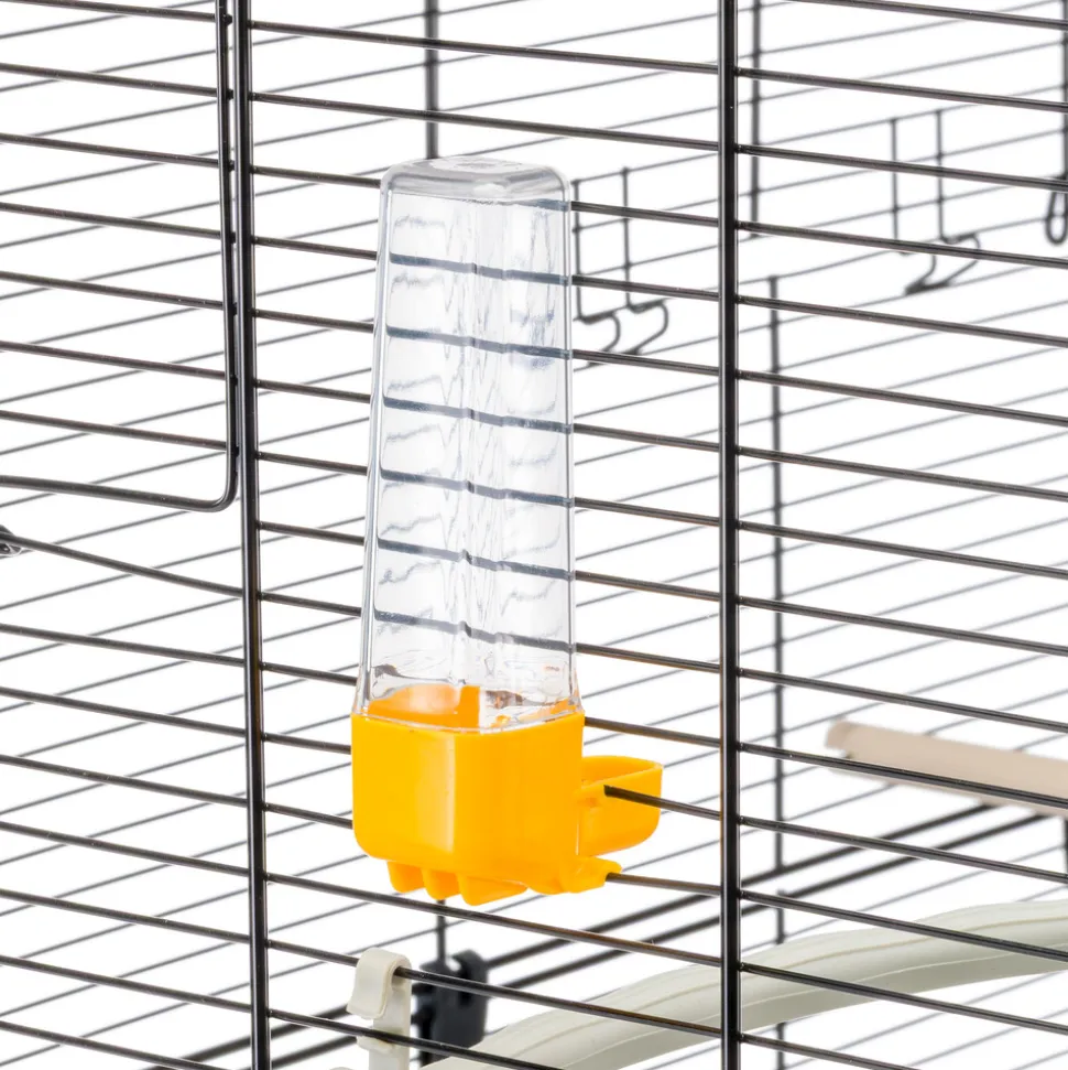 Ferplast volière cage à oiseaux planeta large grande cage pour canaris, pinsons, perruches ondulées, inséparables, métal,