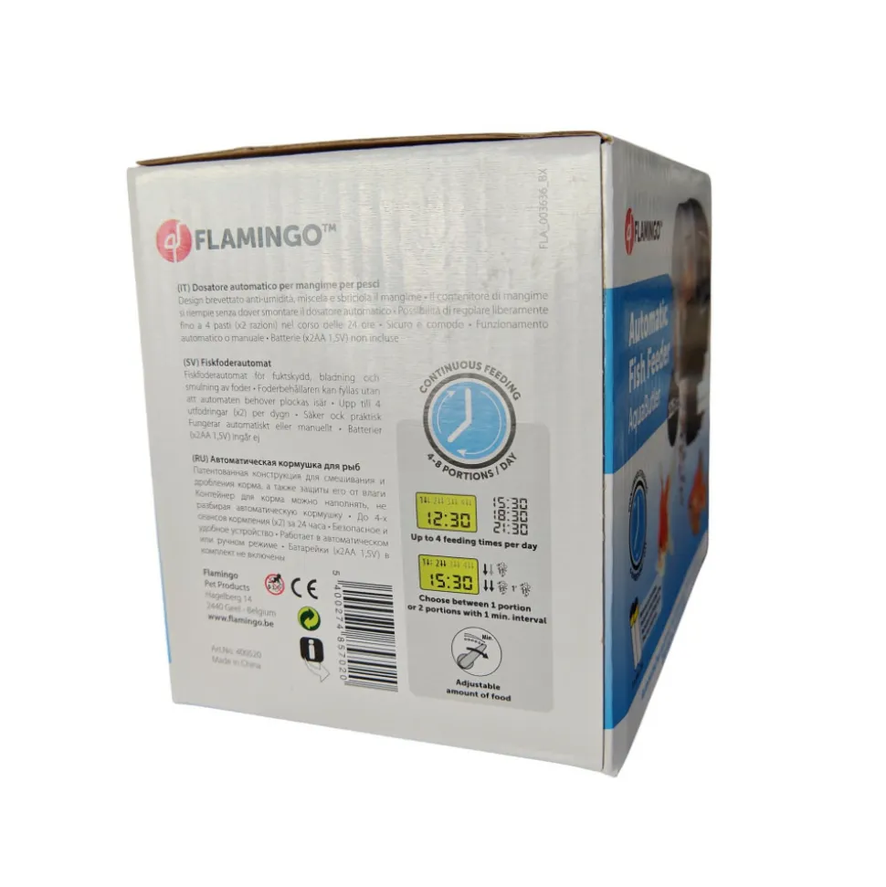 FLAMINGO - Distributeur automatique pour poisson pour aquariophilie