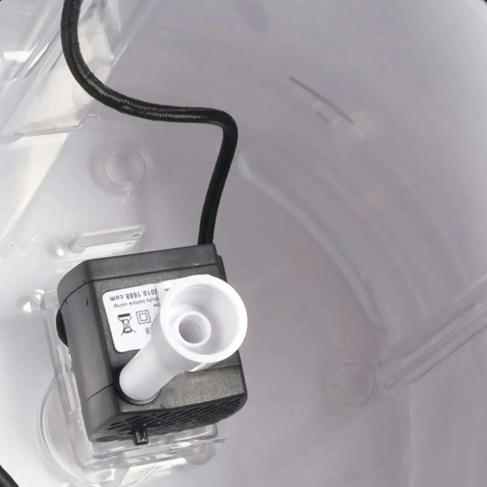 FLAMINGO - Distributeur d'eau automatique pour animaux adriana 2 l noir