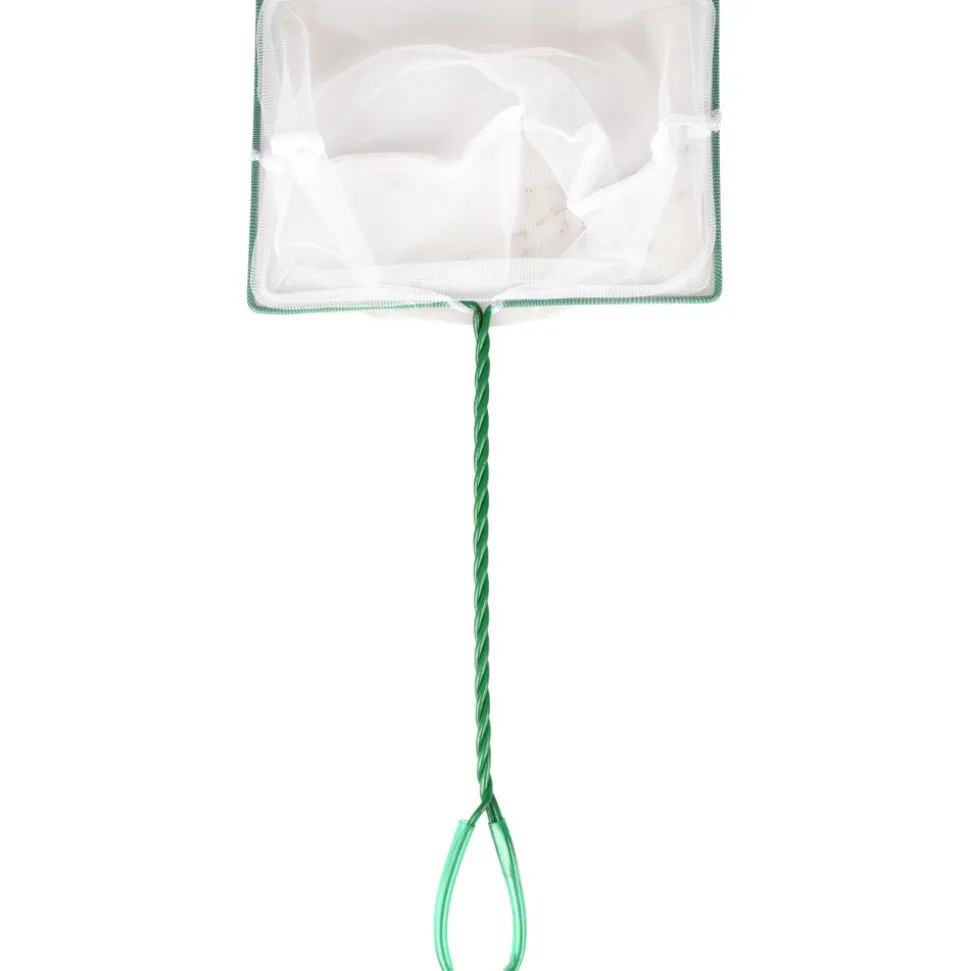 FLAMINGO - Epuisette xl 20 cm x 14 cm x 46 cm filet fin aquarium