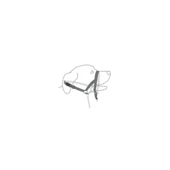 FLAMINGO - Harnais de dressage de tête museliere- noir xs - pour chien
