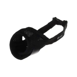 FLAMINGO - Muselière noir en nylon doux taille xs pour chien