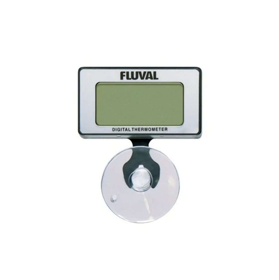 FLUVAL - Thermomètre numérique avec ventouse/affichage en degré celsius