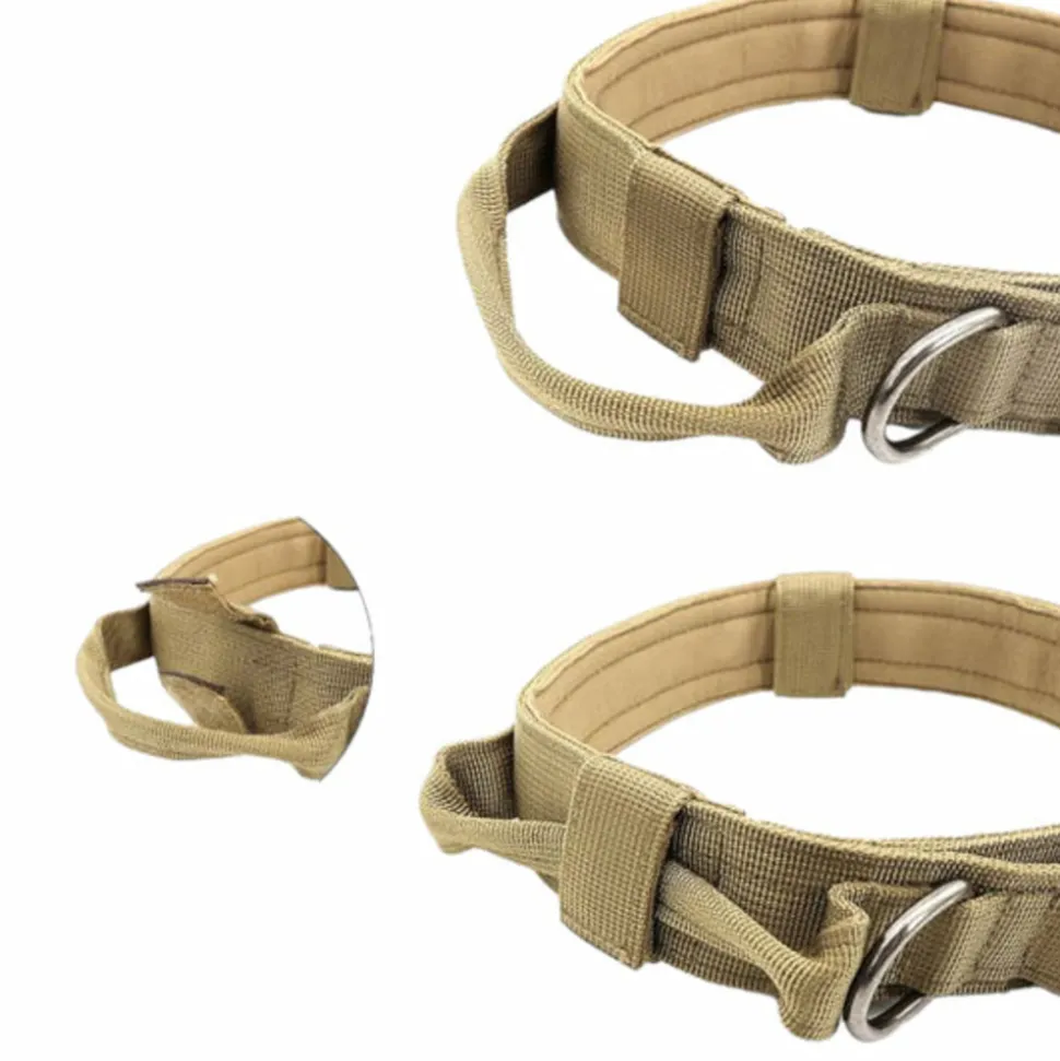 FRANCE CROQUETTES - Collier tactique camouflage rose s pour chien, francecroquettes