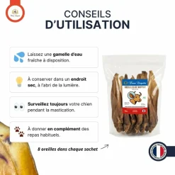 FRANCE CROQUETTES - Oreille de buffle 3x400g - france croquettes