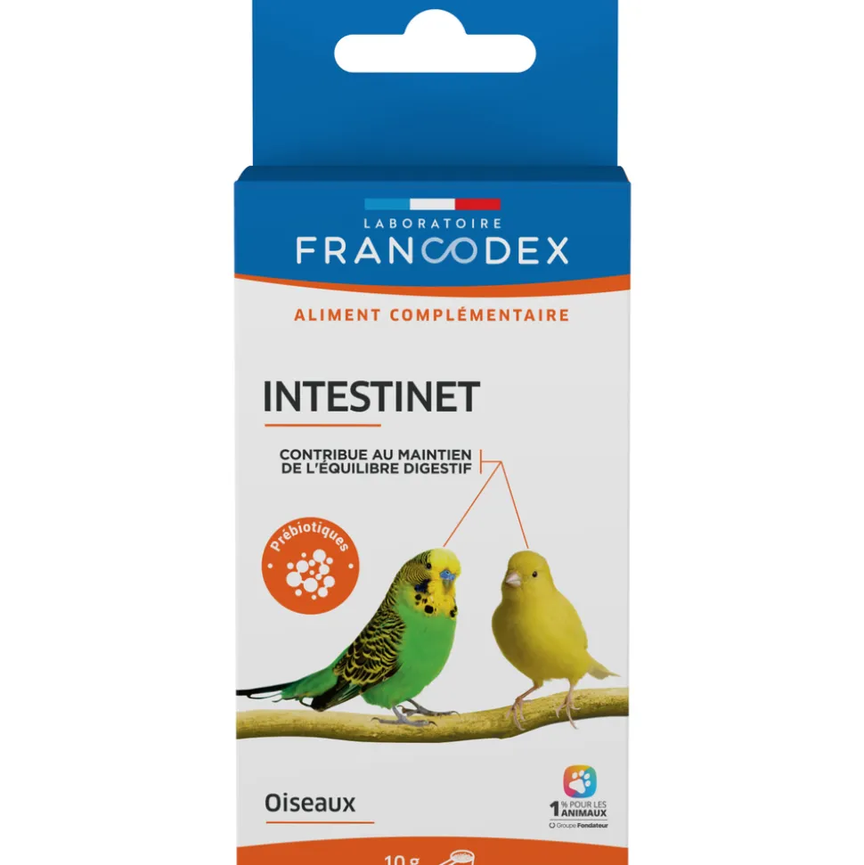 FRANCODEX - Intestinet pour oiseaux 10g