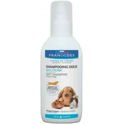 FRANCODEX - Shampooing doux sans rinçage, 100 ml, pour rongeurs et lapins