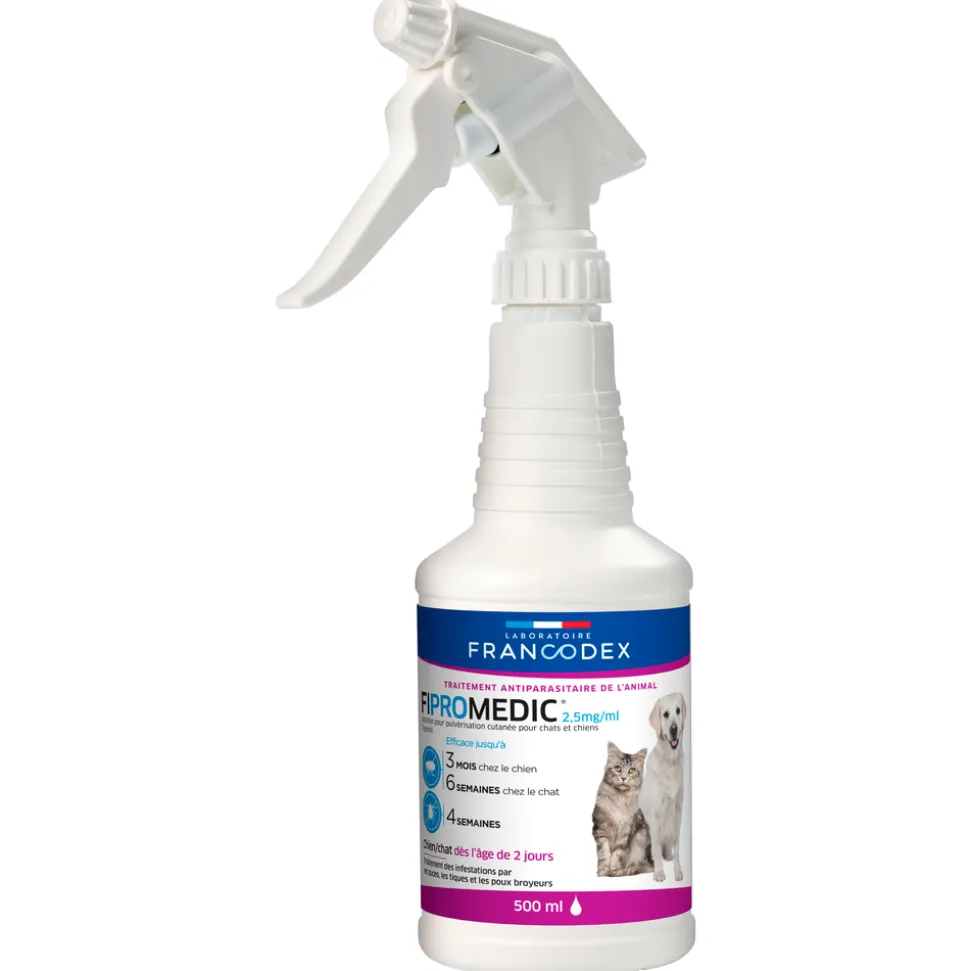 FRANCODEX - Traitement anti-parasitaires Fipromedic Spray : 500ml
