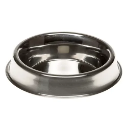 Gamelle en acier inoxydable relevé antidérapant chiens chats ferplast supernova