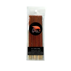 GIOIASHRIMP - 12 Lollies paprika Bio pour crevettes d'aquarium