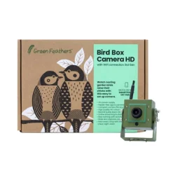 GREEN FEATHERS - Caméra wifi pour nichoir à oiseaux (avec cable 10 m inclus)