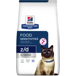 HILL'S - Croquette chat adult prescription diets z/d food sensitivities - hill's 6 kg