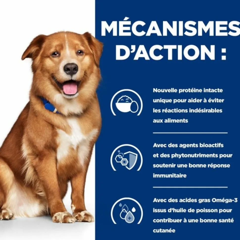 HILL'S - Croquettes chien adult prescription diets derm complete - hill's 4 kg