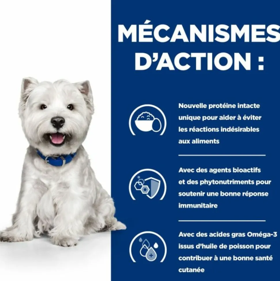 HILL'S - Croquettes chien adult prescription diets derm complete mini - hill's 6 kg