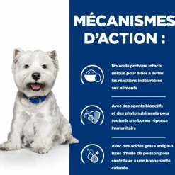 HILL'S - Croquettes chien adult prescription diets derm complete mini - hill's 1 kg