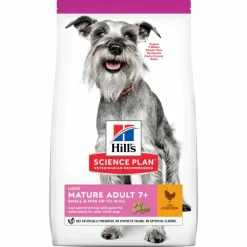 HILL'S - Croquettes chien science plan adult mature 7+ mini light - hill's 2,5 kg