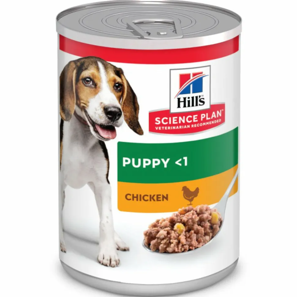 HILL'S - Patees chien science plan puppy poulet (boite) - hill's 12*370 g