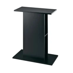 Hydor meuble pour aquariums stand 60, en bois, dessus résistant à l'eau, noir