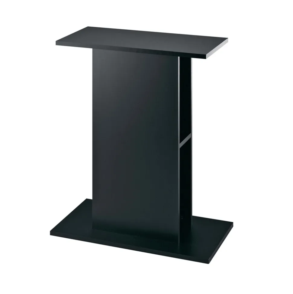 Hydor meuble pour aquariums stand 60, en bois, dessus résistant à l'eau, noir