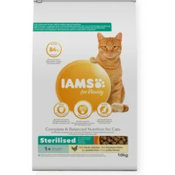 IAMS - Croquettes chat boule de poils - iams for vitality 10 kg