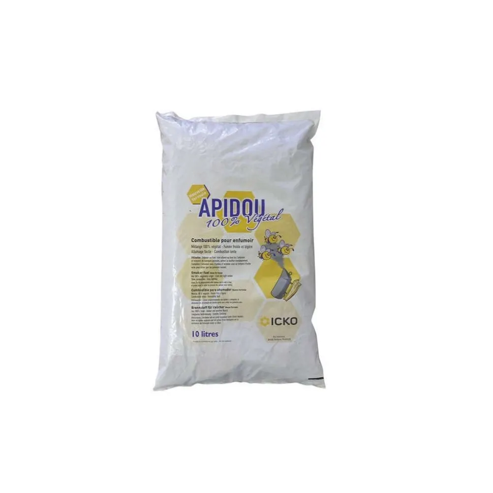 ICKO APICULTURE - Combustible pour enfumoir Apidou : sac 5KG