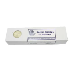 ICKO APICULTURE - Répulsif ruche Mèches soufrées : 500g