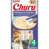 INABA - Collation pour chat inaba churu 4 x 14 g fruits de mer thon