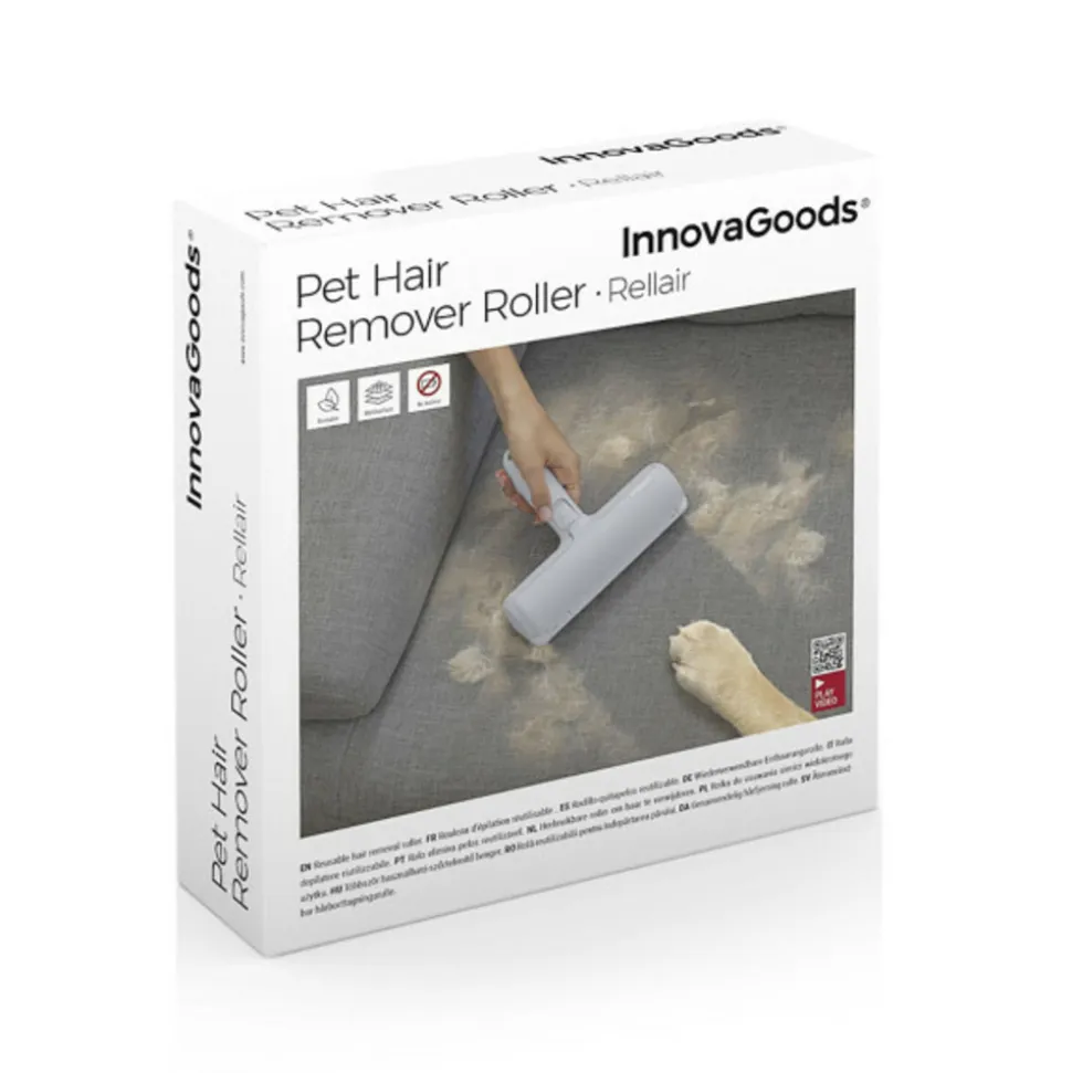 INNOVAGOODS - Rouleau anti-poil d'animaux rellair