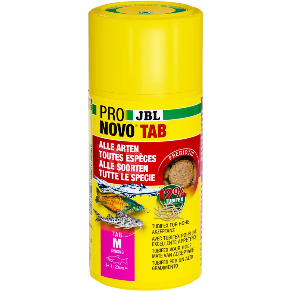 JBL - Aliment Pronovo Tab pour les poissons d'aquarium M 100ml