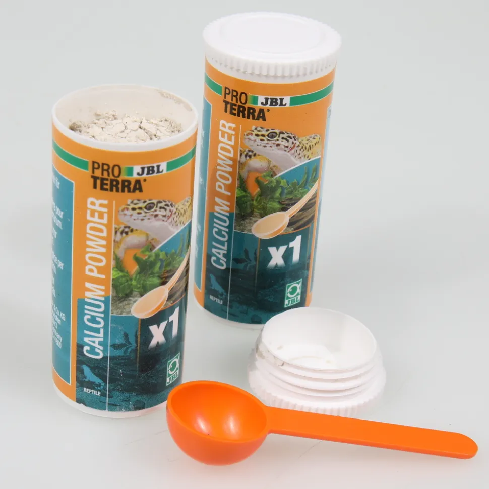 JBL - Calcium Powder, complément de minéraux pour reptiles : 2x16g