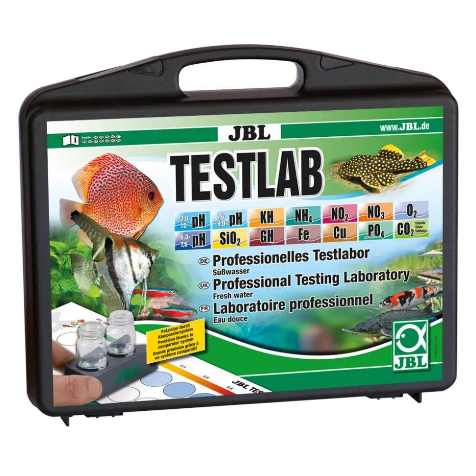 JBL - Coffret de 13 tests pour analyse de l'eau douce JBL Testlab