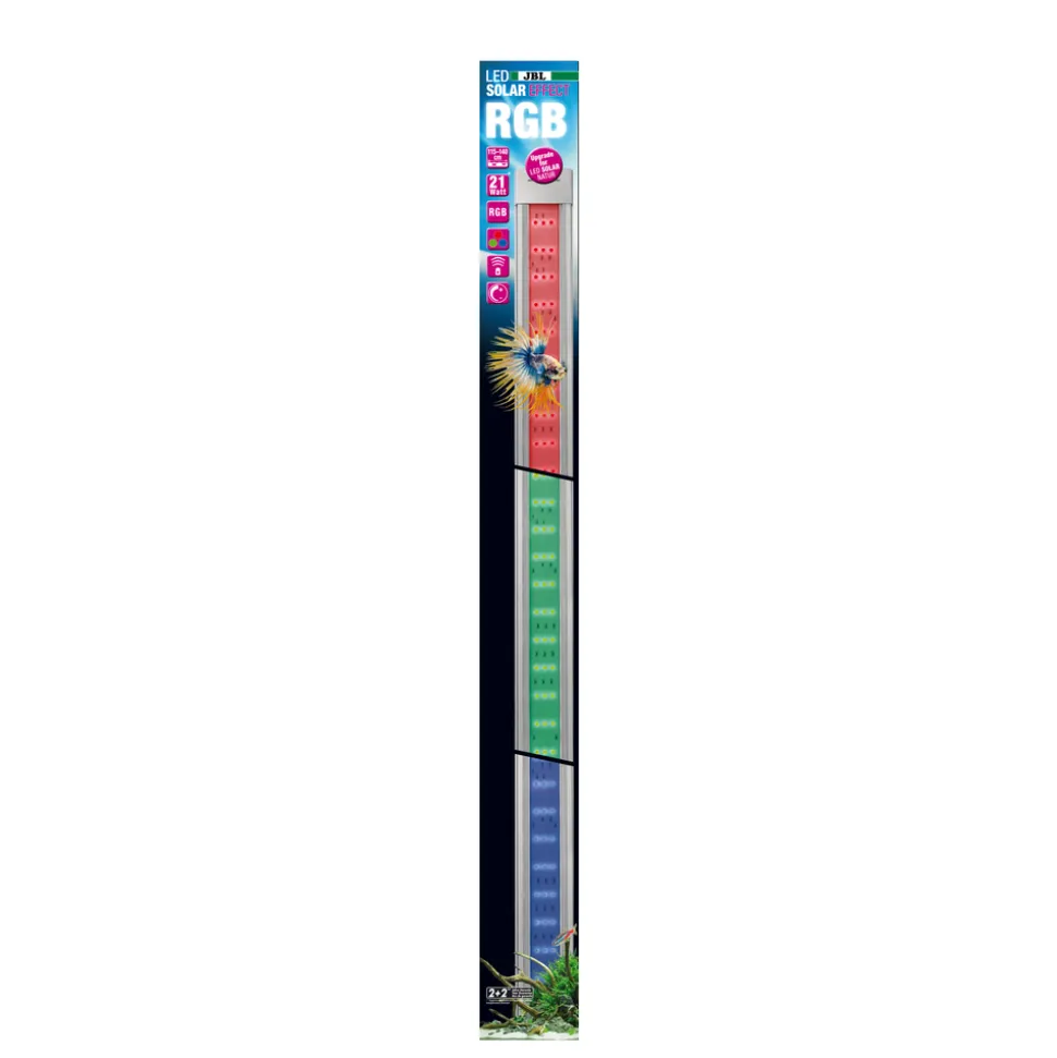 JBL - Rampe d'éclairage Led pour aquarium, Solar Effect 21W - 1149 à 1200mm