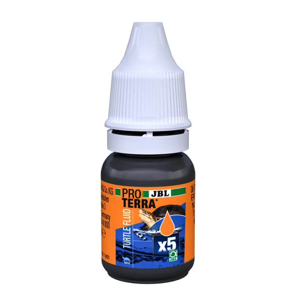JBL - Turtle Fluid, multivitamines liquides pour tortues d’eau : 2x10ml