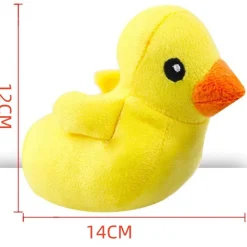 Jouet en peluche pour chien avec des motifs de fruits et d'animaux de dessin animé