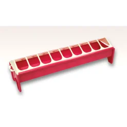 KERBL - Mangeoire pour volailles 50 x 12 cm, couleur fuschia
