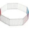 KERBL - Enclos extérieur pour petits animaux de compagnie 34x23cm chromé