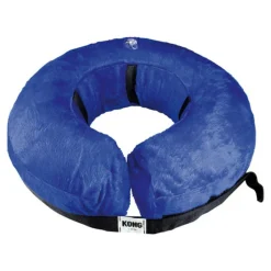 KVP - Collier de récupération pour chiens kong cloud bleu gonflable (33-46 cm)