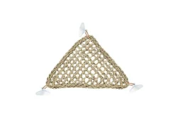 LA FERME TROPICALE - Hamac d'angle pour reptile en fibres naturelles - medium - decoration pour lézards type pogona, gecko, iguane